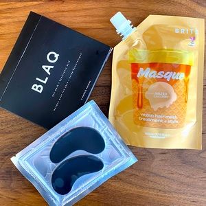 🔴SOLD🔴 BLAQ eye mask+ free BRITE hair mask